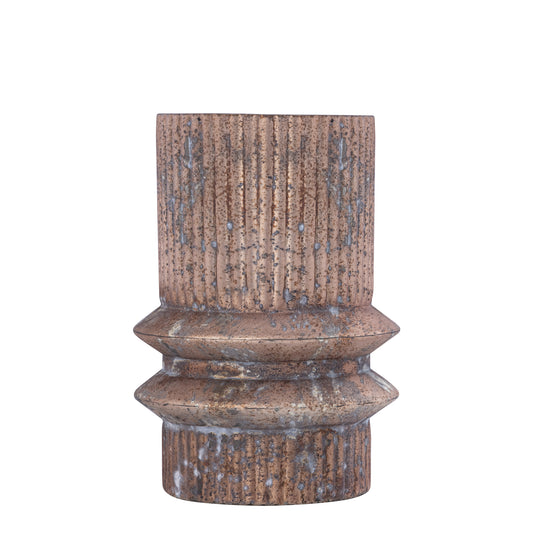 Koi Bronze Antique Stormlight Round Ribbed S