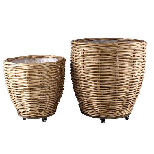 Tifa Natural Willow Basket Sv2 Round Wheels