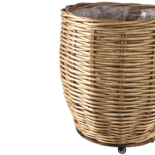 Tifa Natural Willow Basket Sv2 Round Wheels