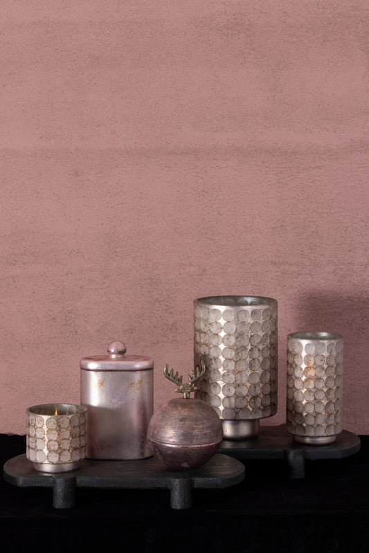 Tamarrah Copper Glass Stormlight Pattern L