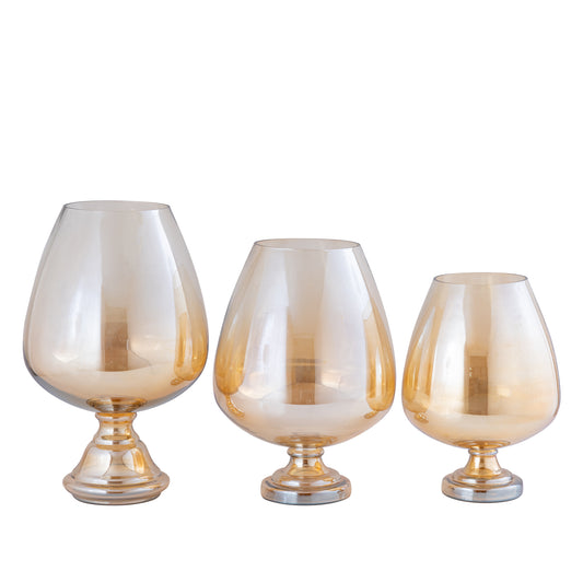 Alwine Gold Glass Stormlight On Base Shiny M