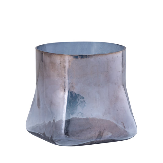 Deklin Grey Glass Stormlight Square To Round Top S