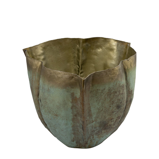 Rochelle Blue Alu Sheet Wavy Rough Pot Sv3