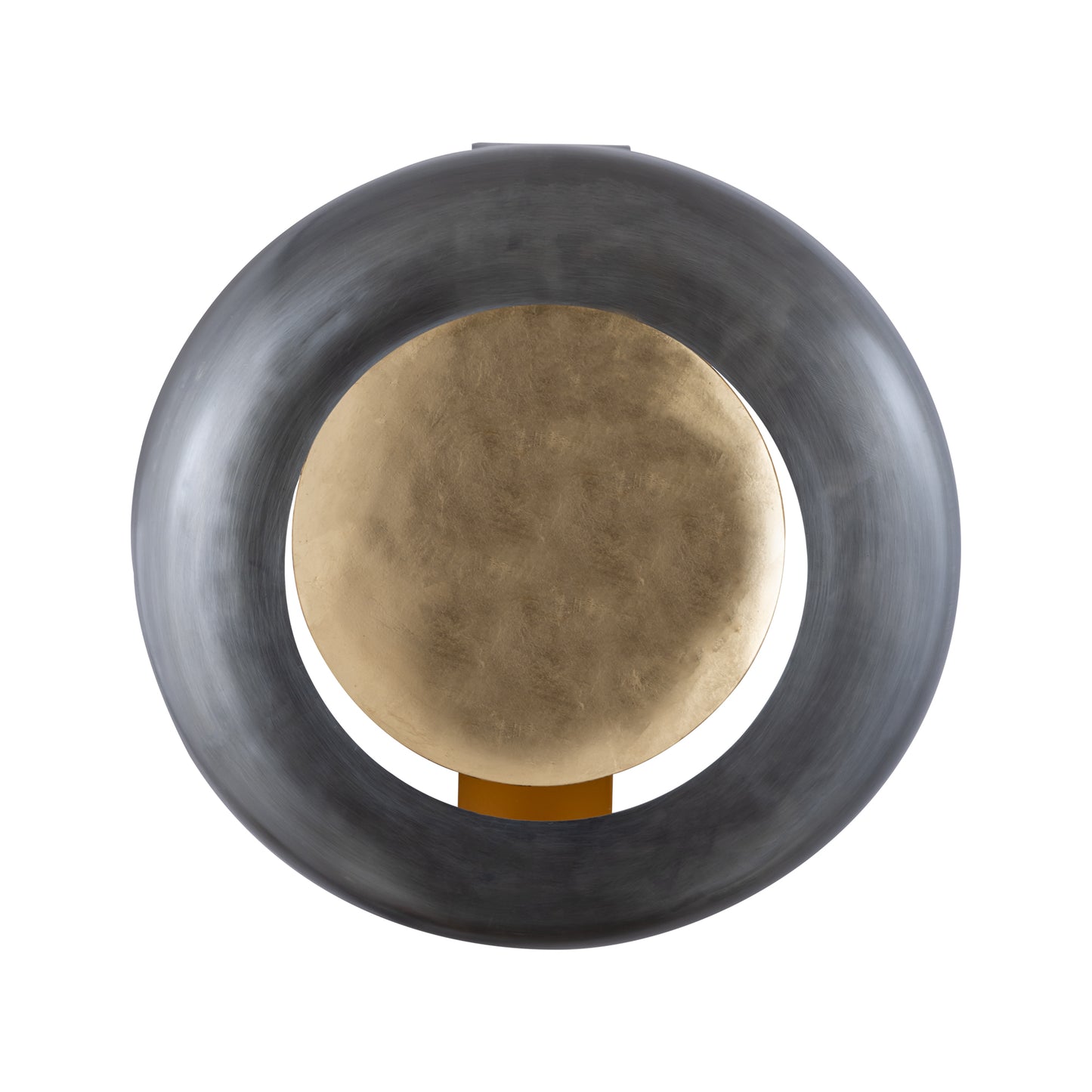 Prestyn Grey Iron Round Wall Stormlight L