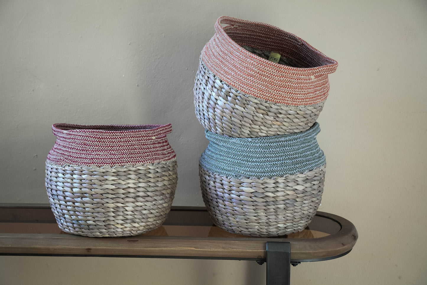 Beck Rust Cornleaf Basket With Polycotton Top