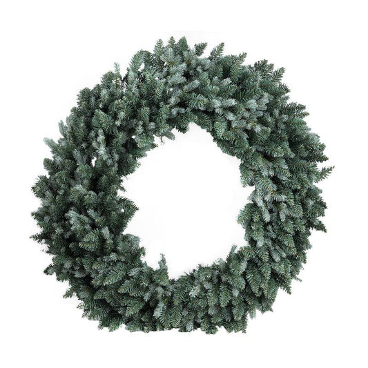 Ceriah Groene Krans Rond Set van 2 Stuks 120x120x15 cm