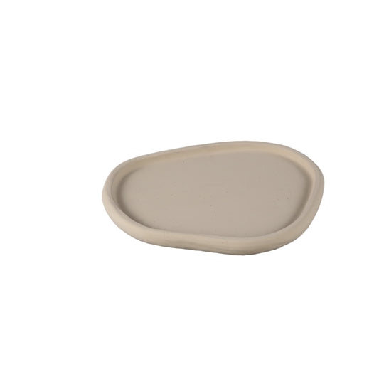 Tammy Taupe Cement Organic Plate S