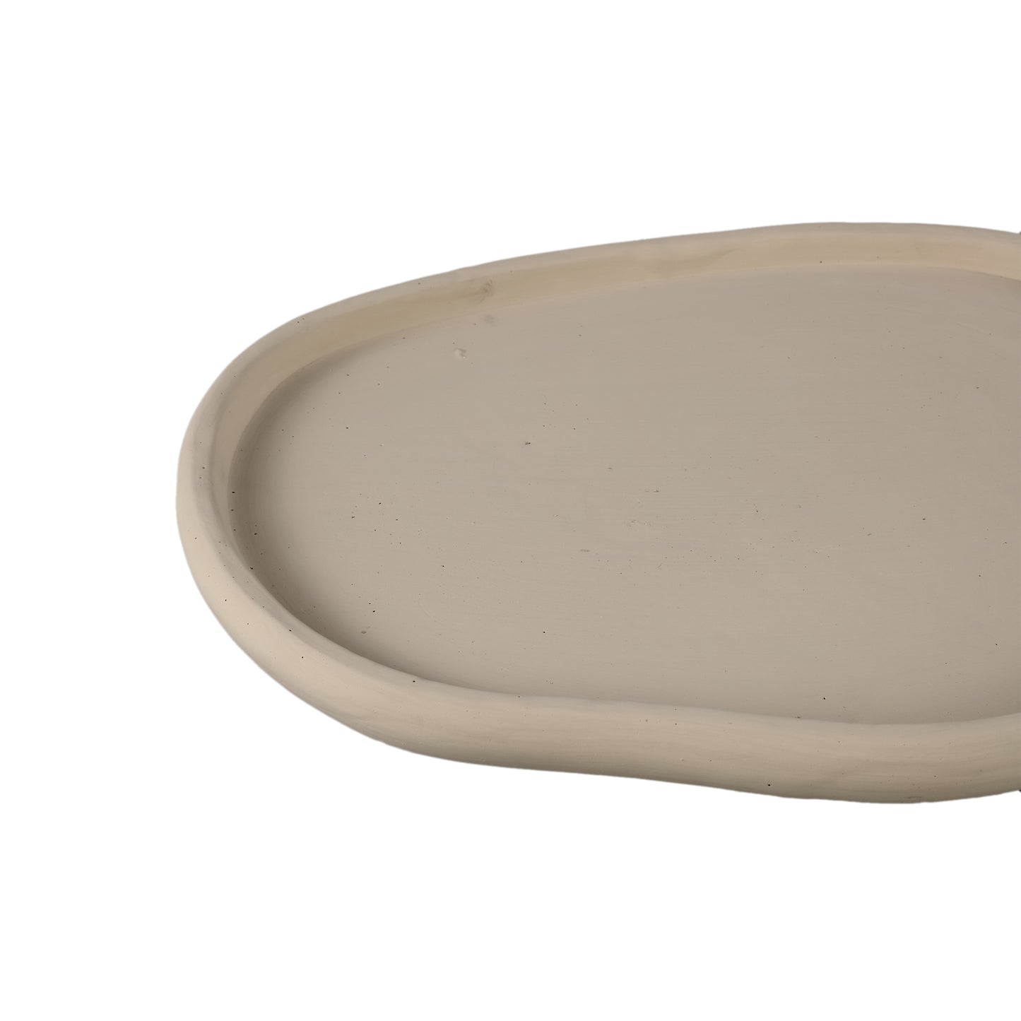 Tammy Taupe Cement Organic Plate L