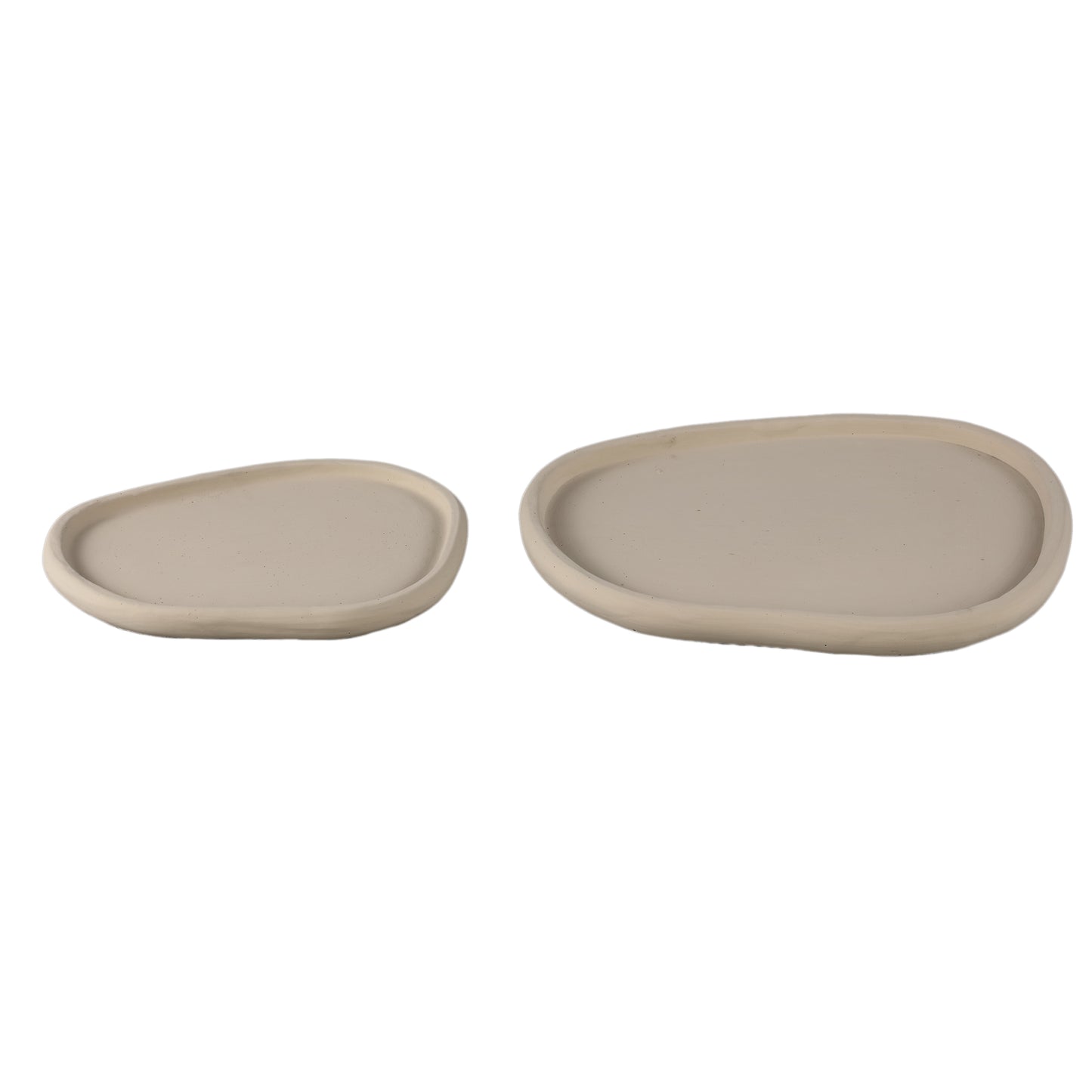 Tammy Taupe Cement Organic Plate L