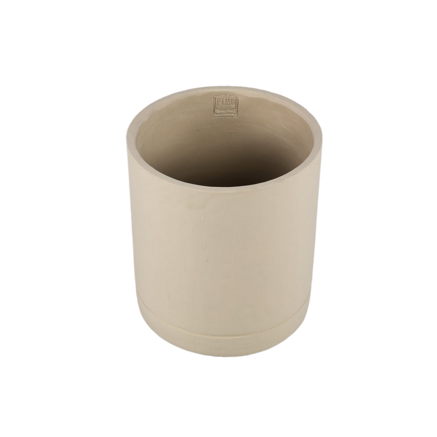 Vik Taupe Cement Cylinder Pot Round Matt XL
