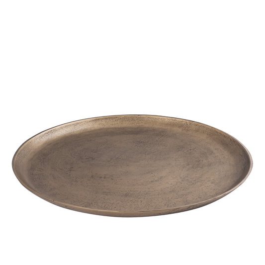 Afta Gold Casted Alu Simple Plate Round XL