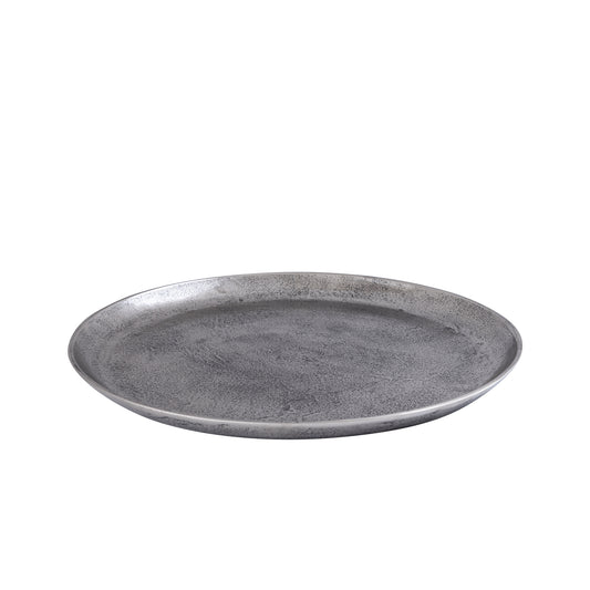 Afta Silver Casted Alu Simple Plate Round L