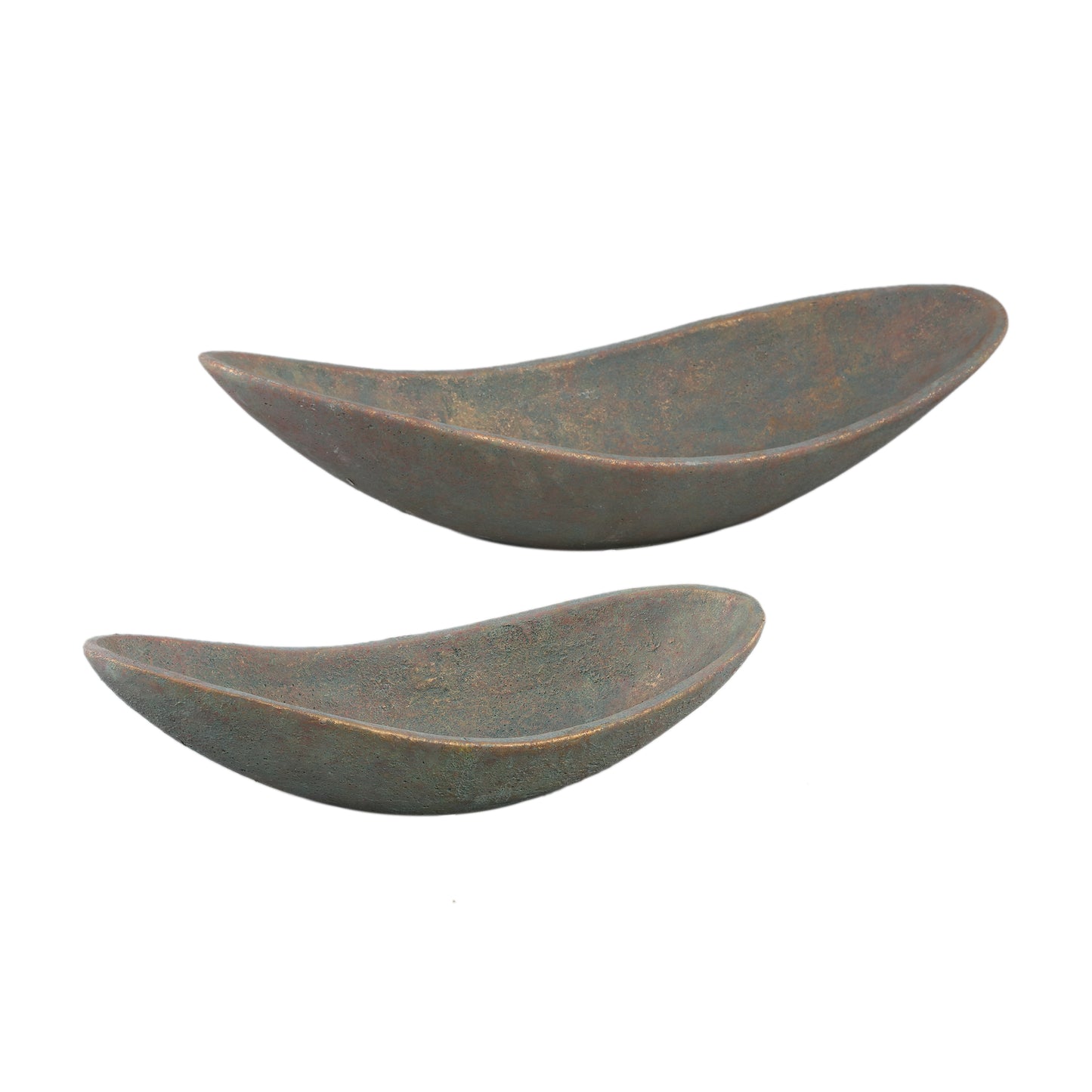 Dawer Grey Cement Bowl Organic Shape L