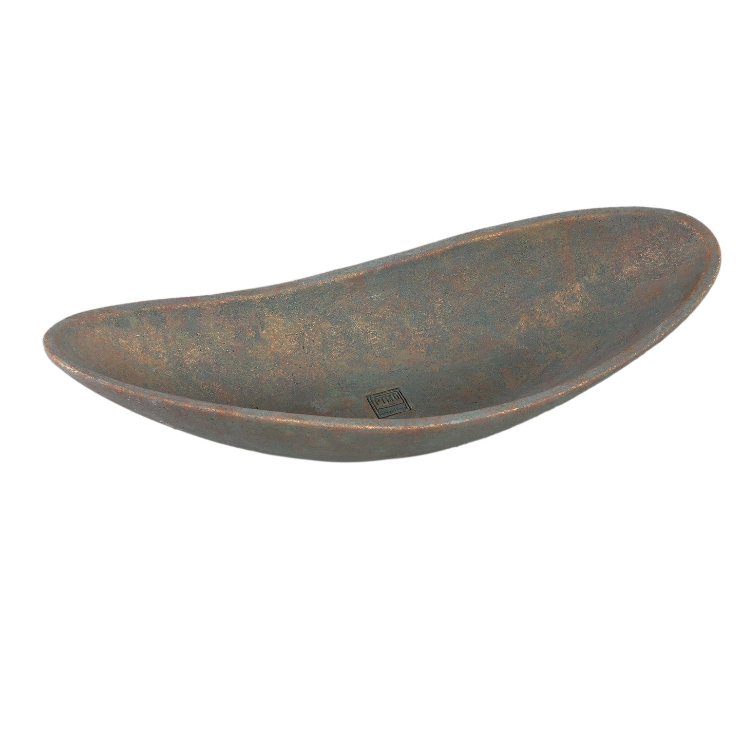 Dawer Grey Cement Bowl Organic Shape L