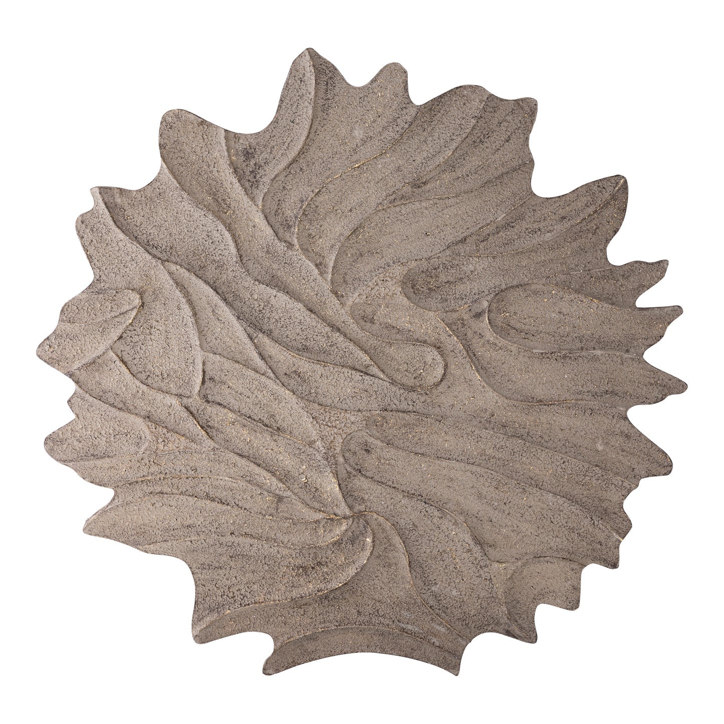 Ceanna Brown MDF Wall Panel Wavy Round L