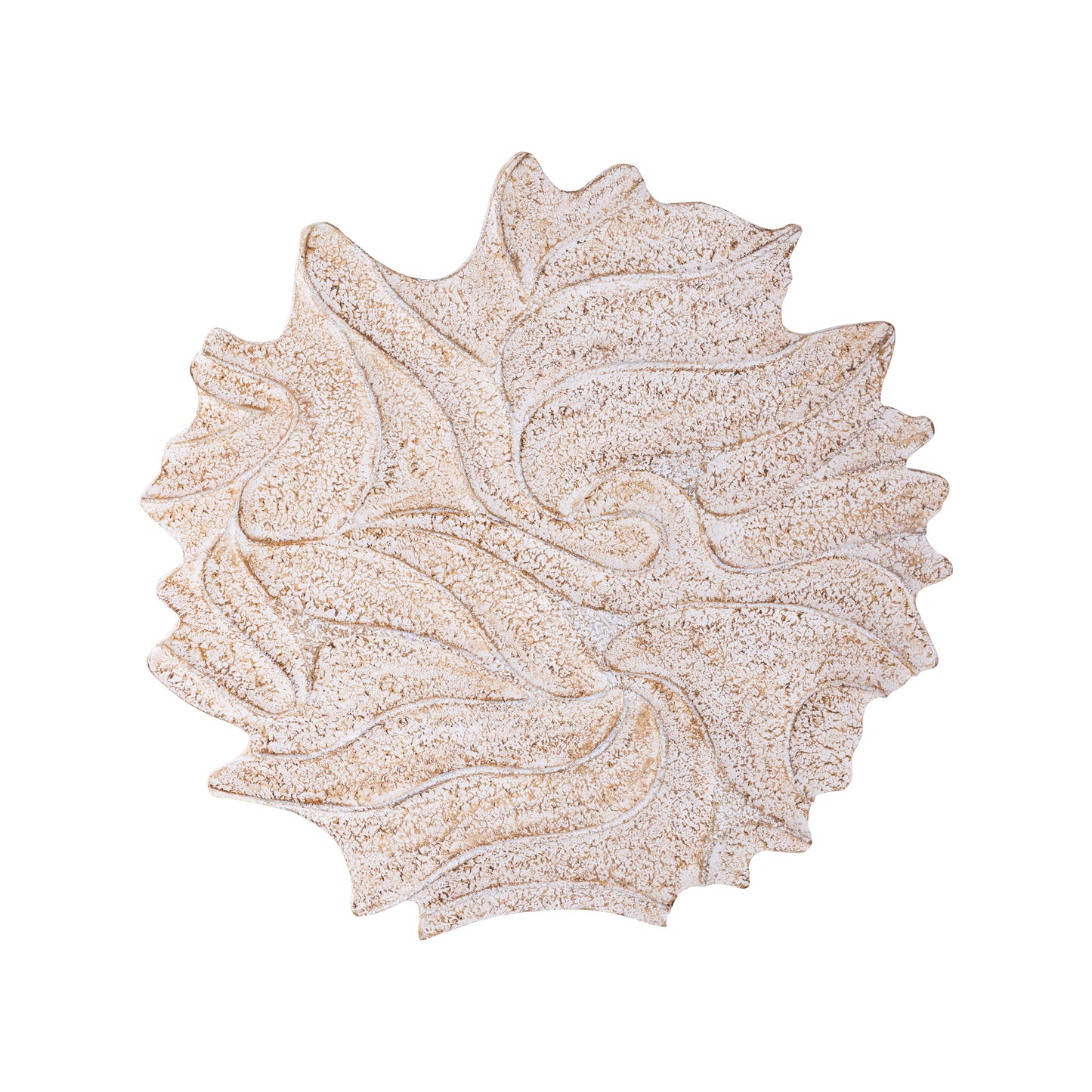 Ceanna Cream MDF Wall Panel Wavy Round S