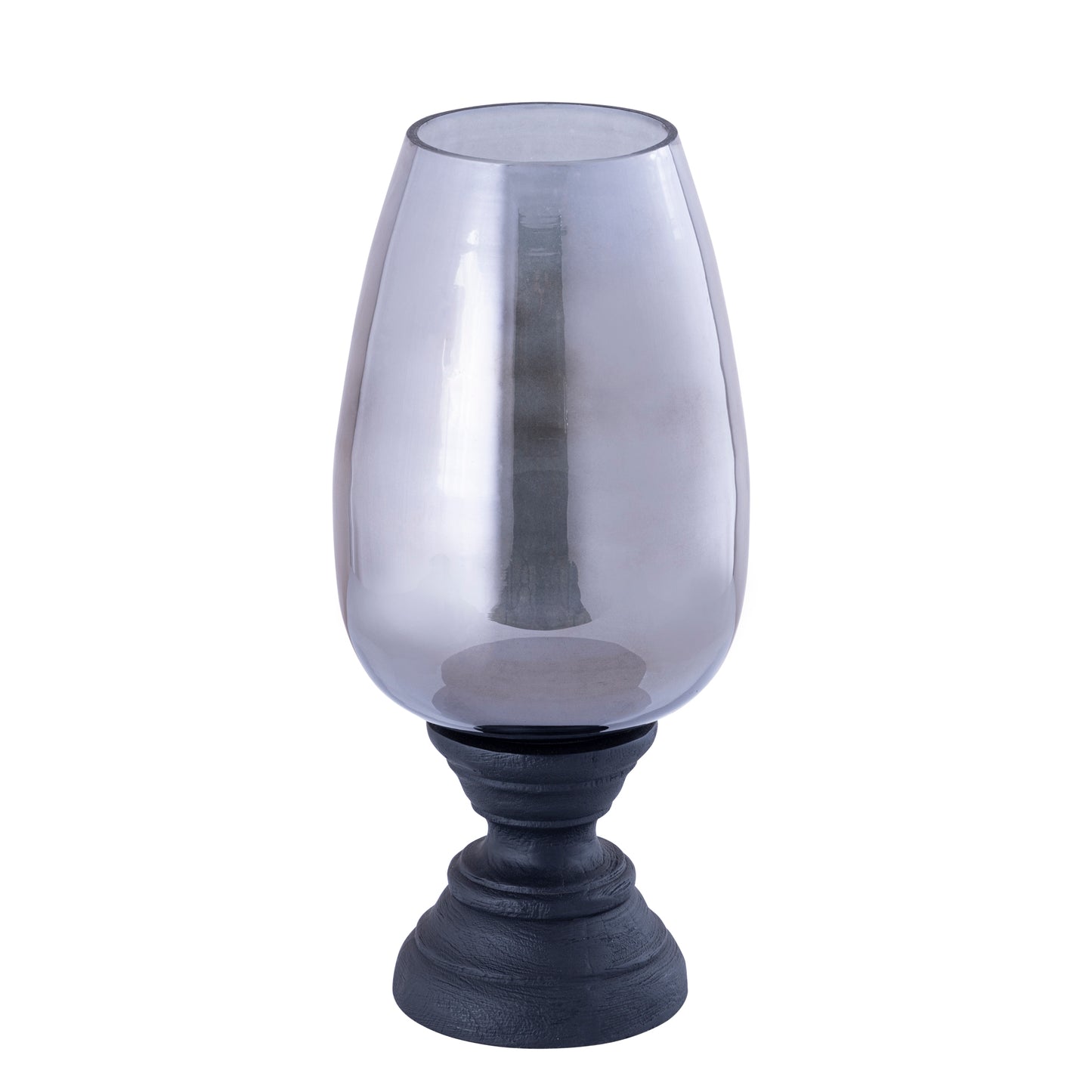 Qez Black Mango Wood Stormlight Smoke Glass XL