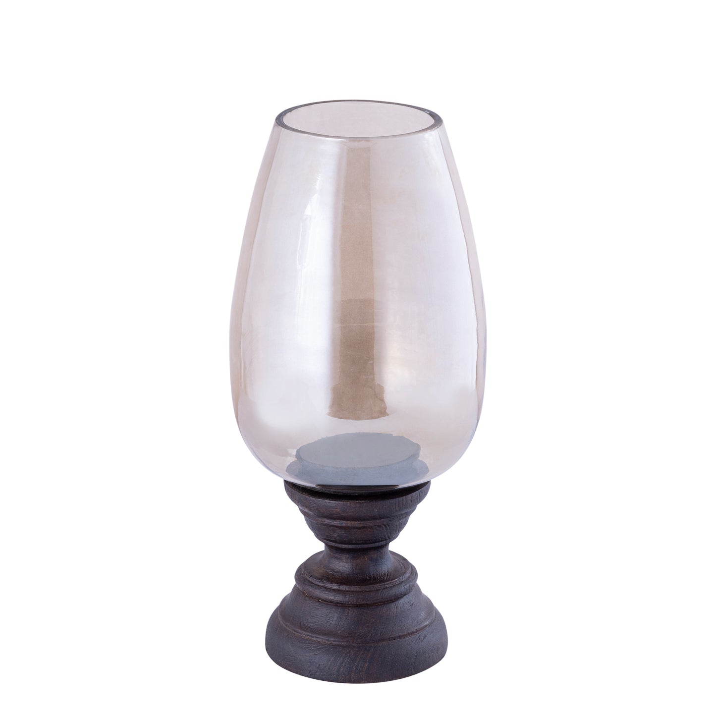 Qez Brown Mango Wood Stormlight Smoke Glass XL