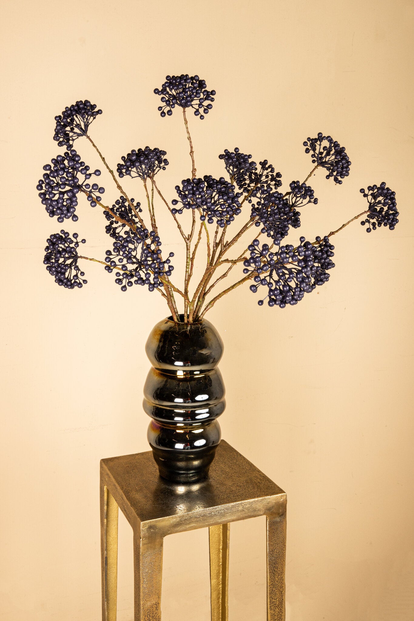 Berry Plant Blauwe Bessenspray - Set van 6 Stuks 74x38x29 cm