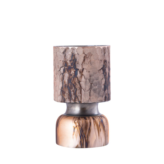 Belinsu Copper Glass Stormlight Etched Round S