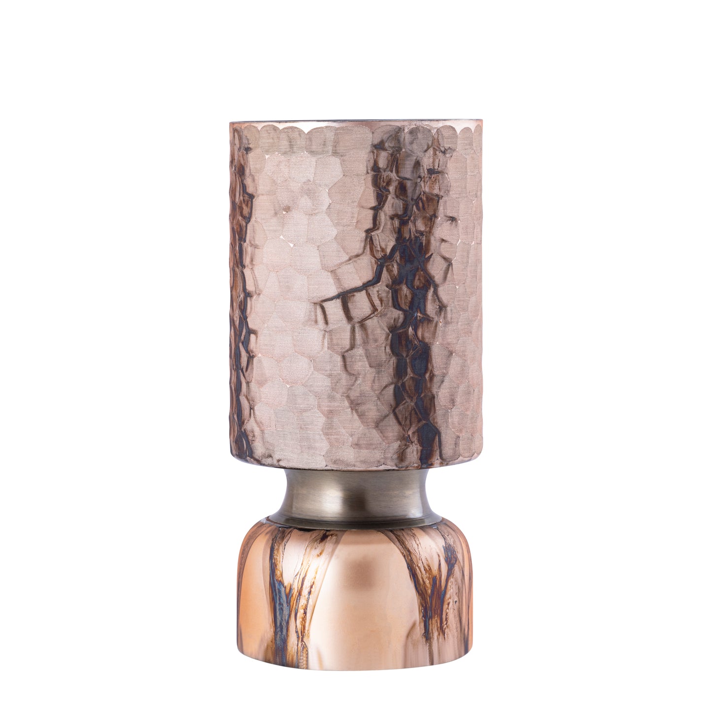 Belinsu Copper Glass Stormlight Etched Round L