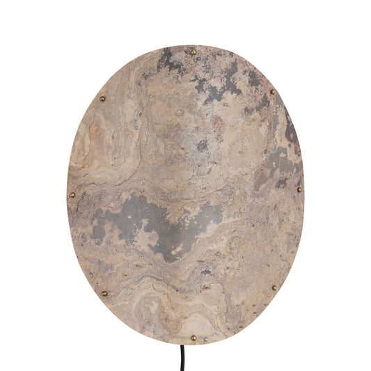 Hen Natural Stone Veneer Wall Lamp Large