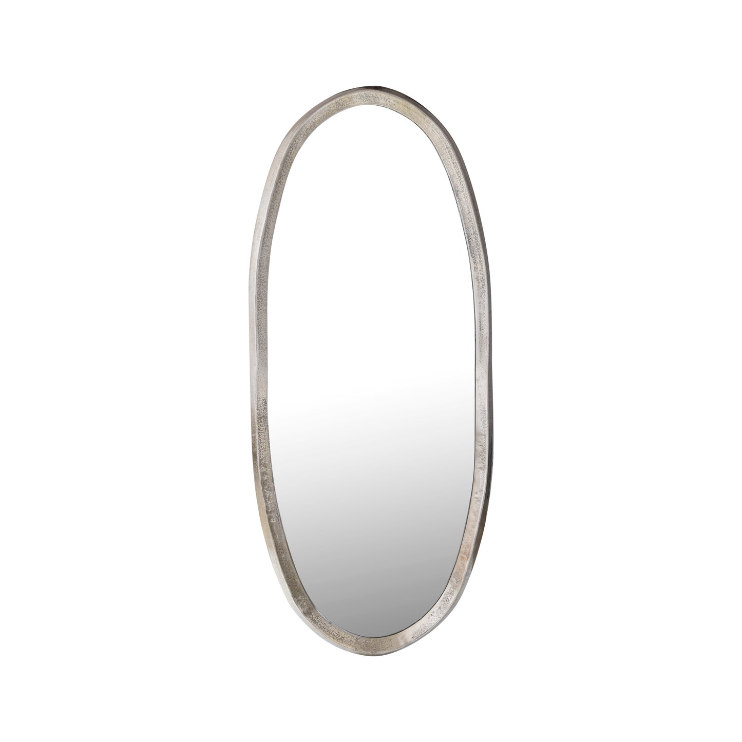 Limera Brass Alu Oval Mirror Irregular Border S