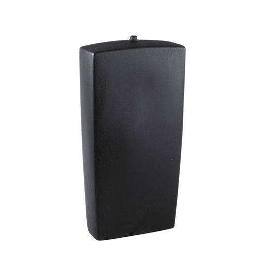 Janettee Black Rectangle Shaped Ceramic Bottle L