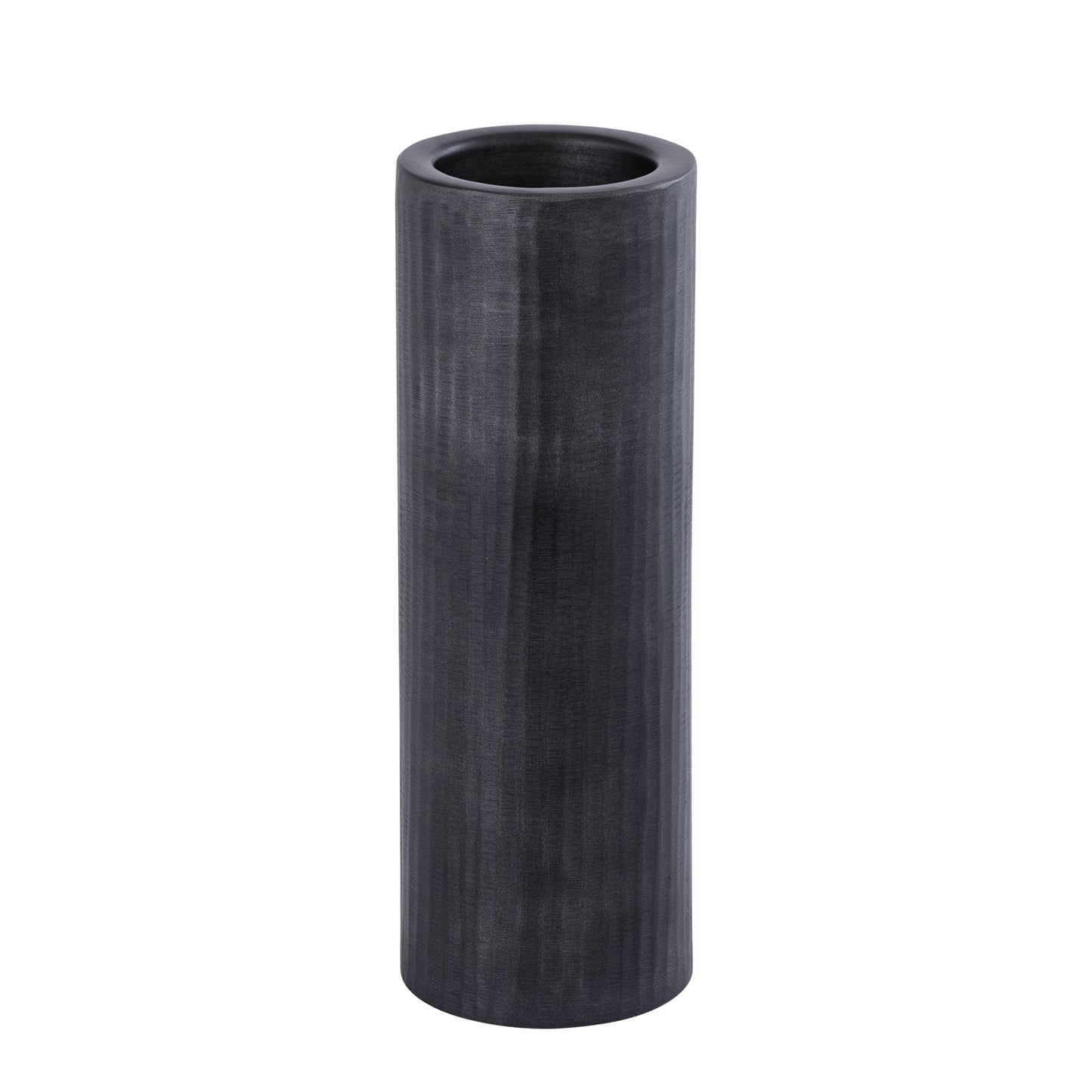 Jowad Graphite Alu Sheet Candle Holder Rib L