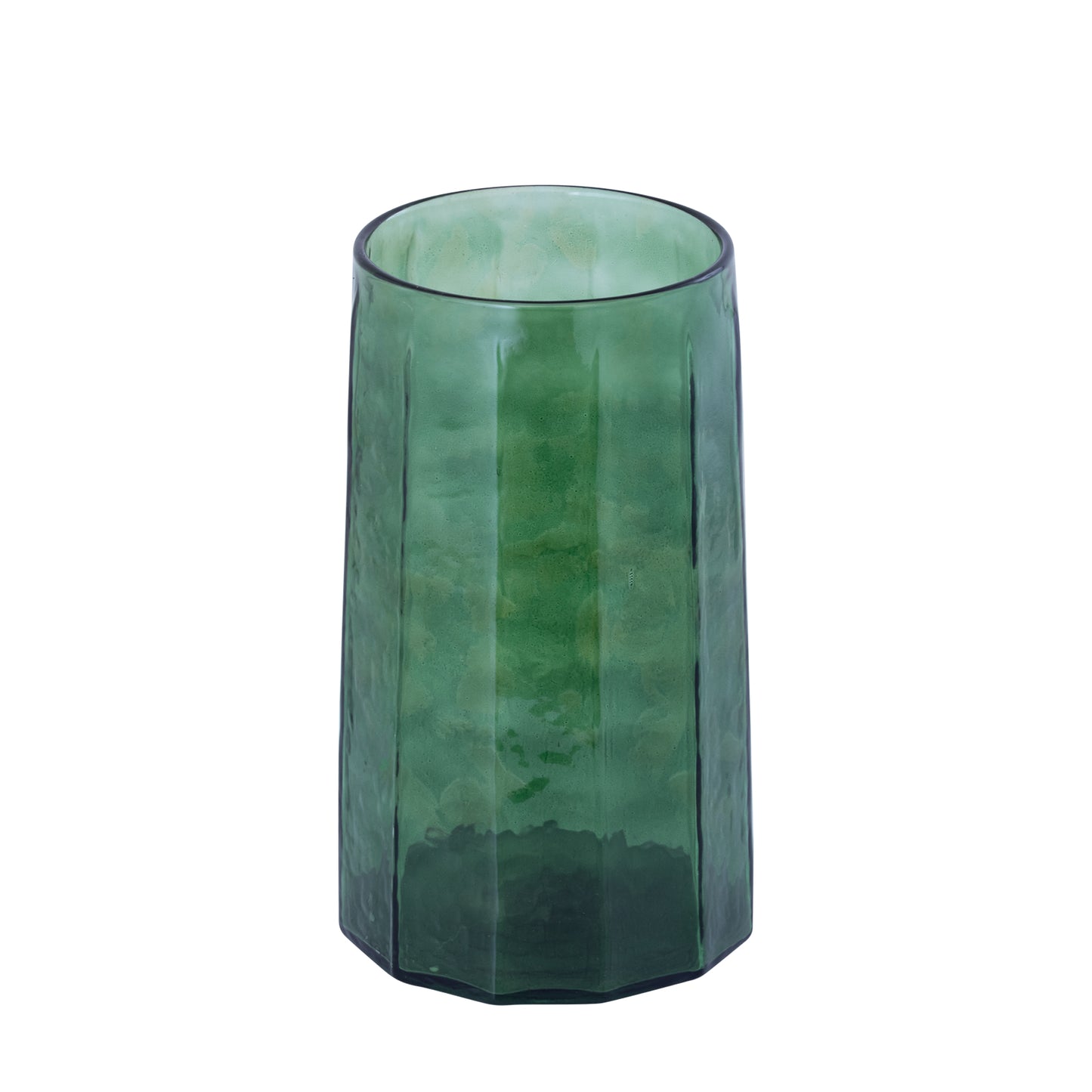 Pernella Green Ribbed Glass Stormlight L