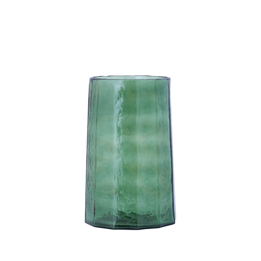 Pernella Green Ribbed Glass Stormlight M
