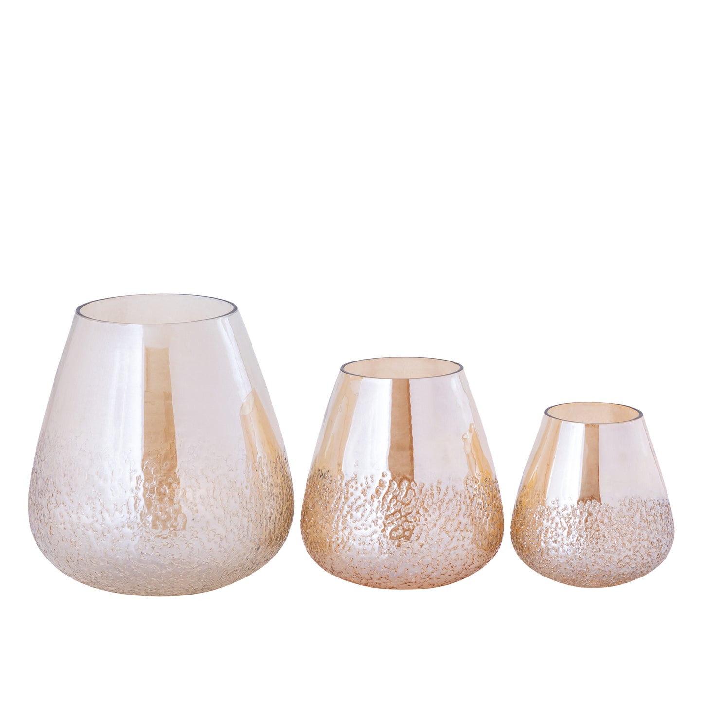Ameara Amber Glass Round Taps Stormlight Dots M