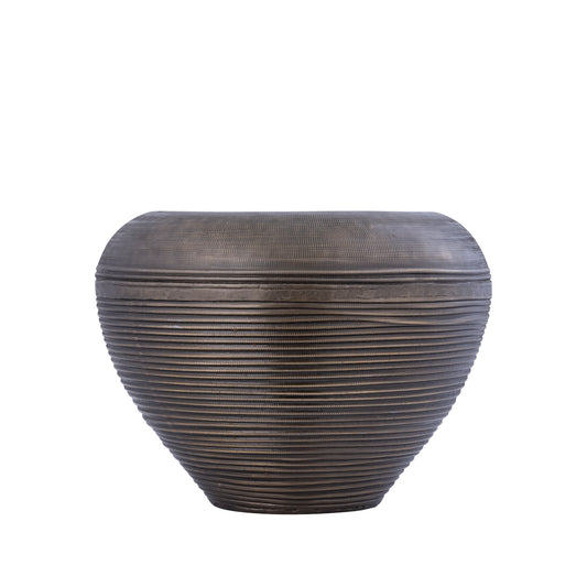 Dineo Antique Brass Sheet Alu Bombey Pot S