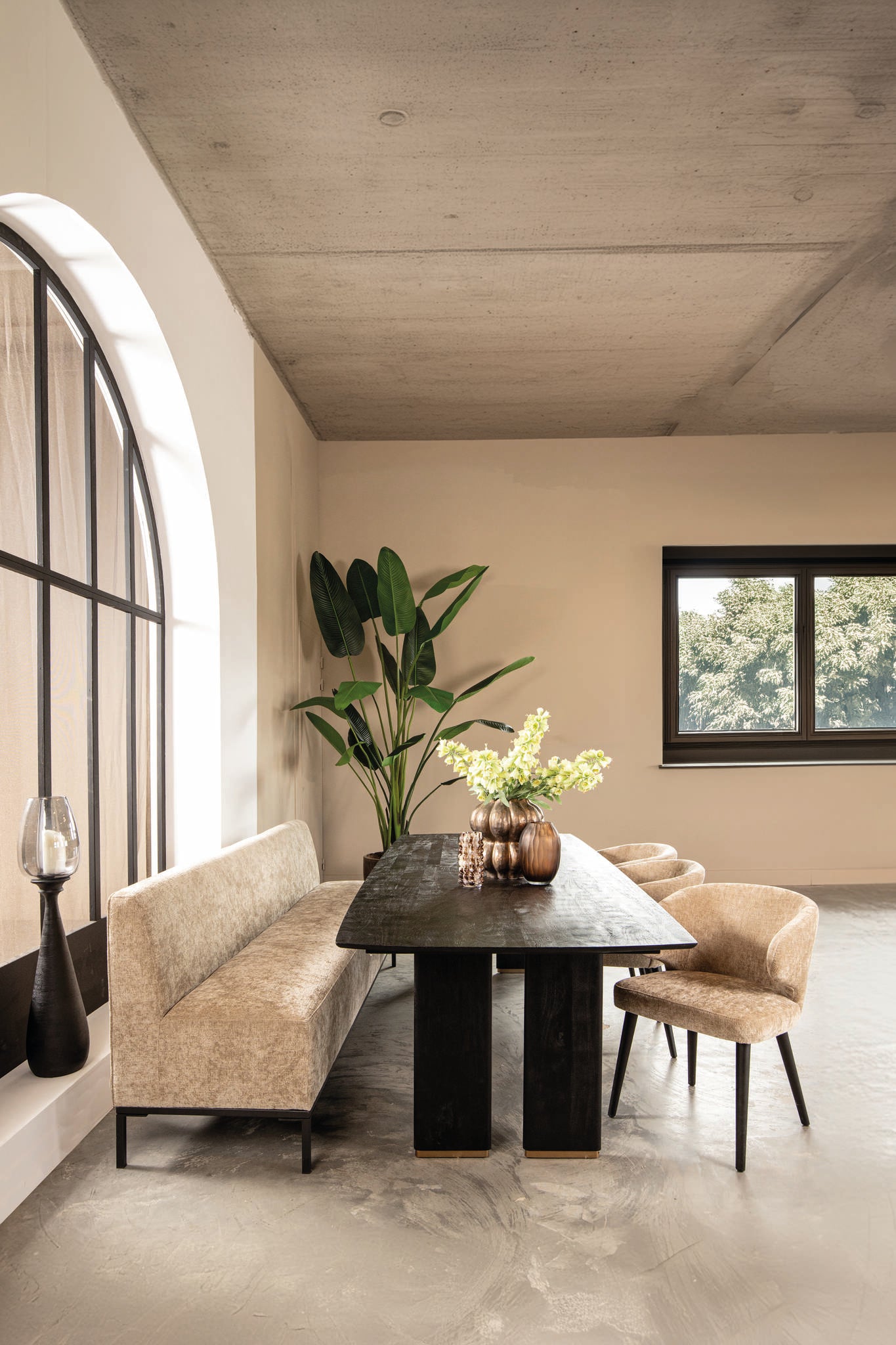 Xania Dining Bench Armless 200cm