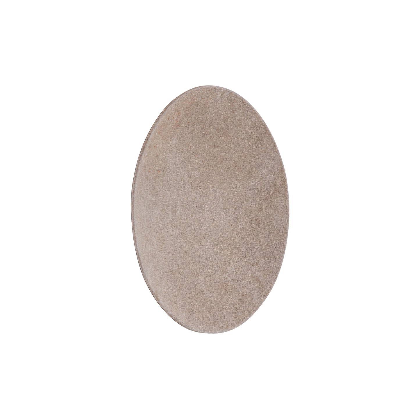 Nabdia Taupe Suede Round Bowl And Wall Panel S