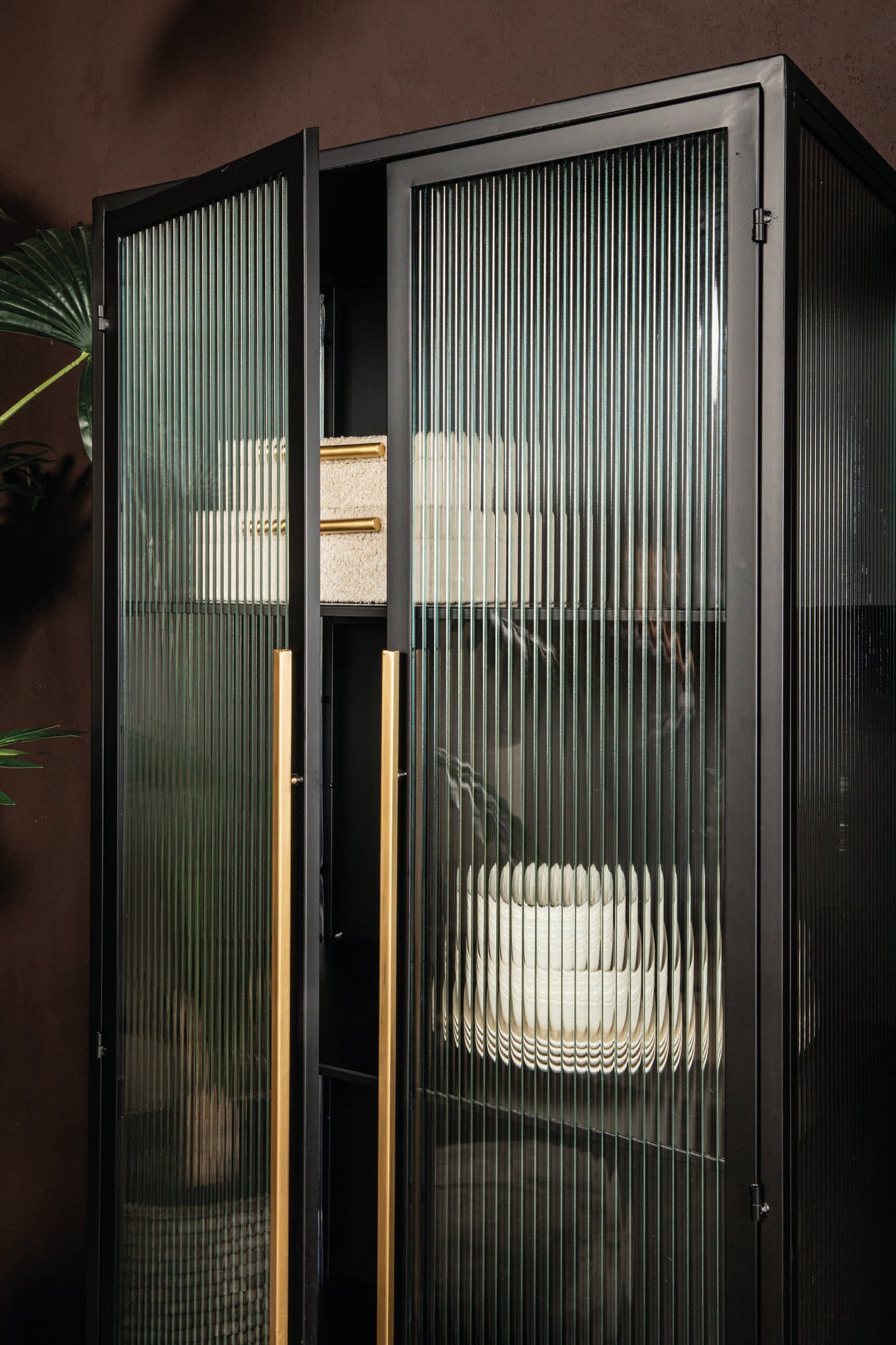 Caeleen Cabinet Black And Gold