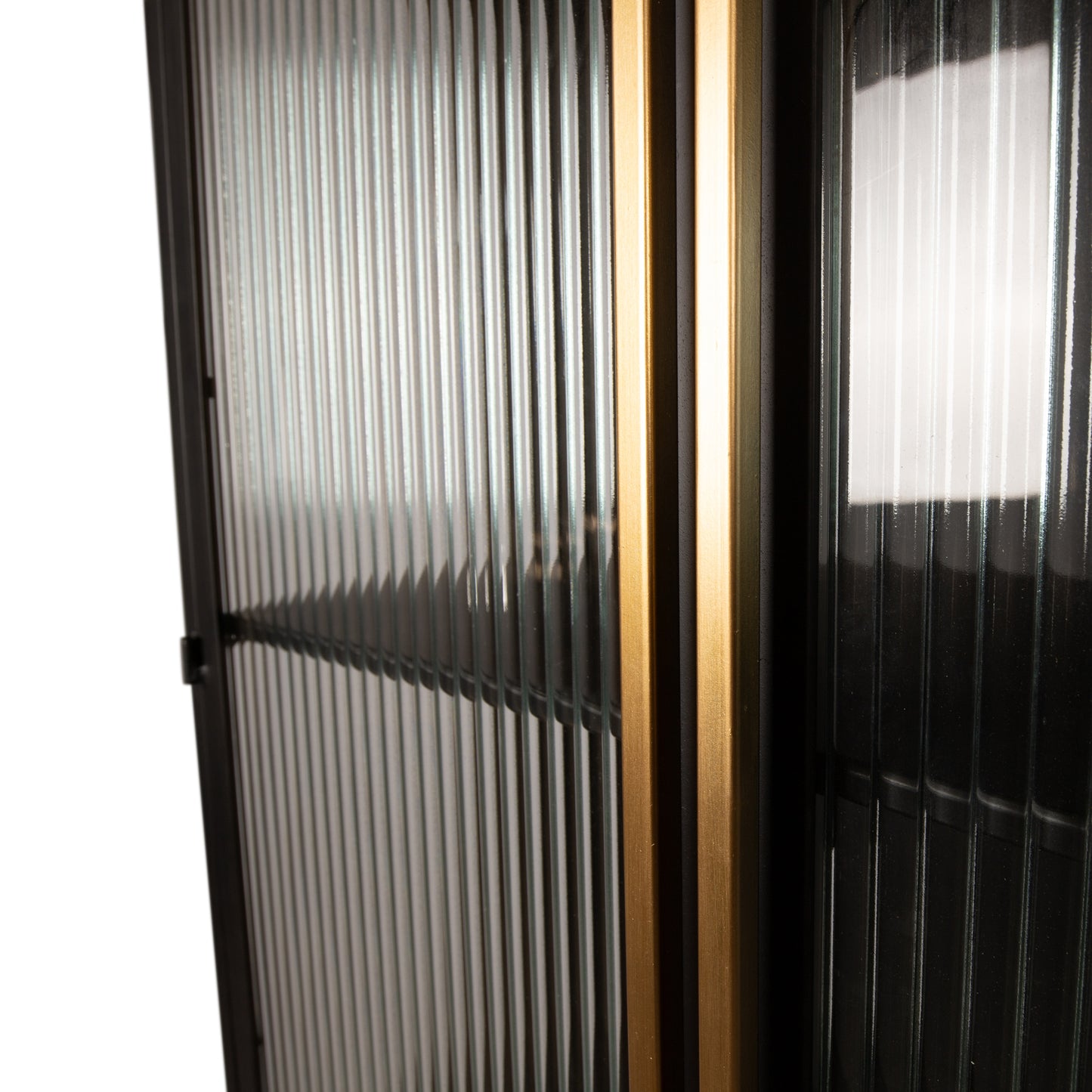 Caeleen Cabinet Black And Gold