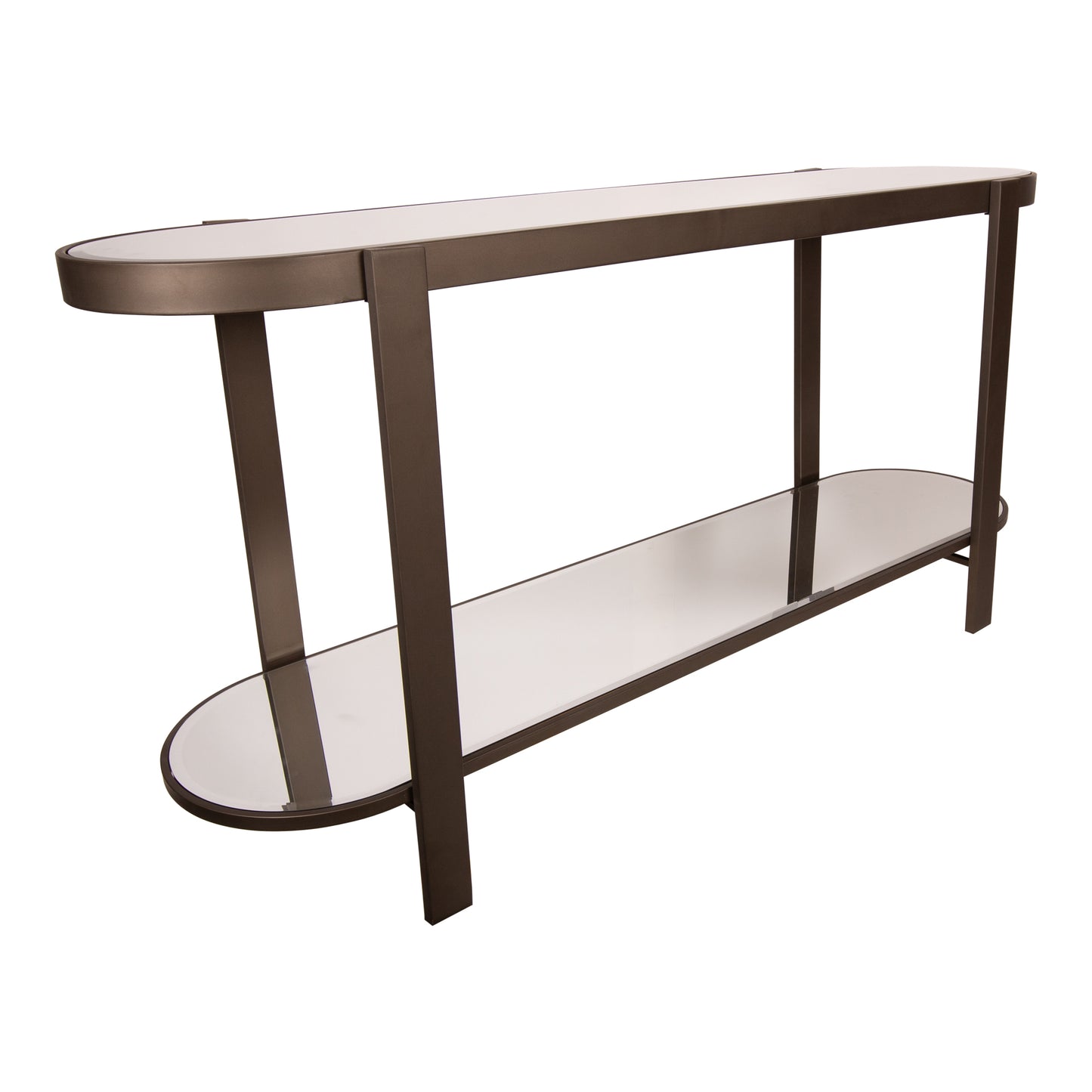 Yozan Console Table Mirror Metal Legs