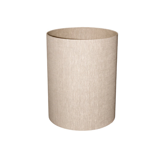 Rivvo Natural Cotton Linen Lampshade Round High