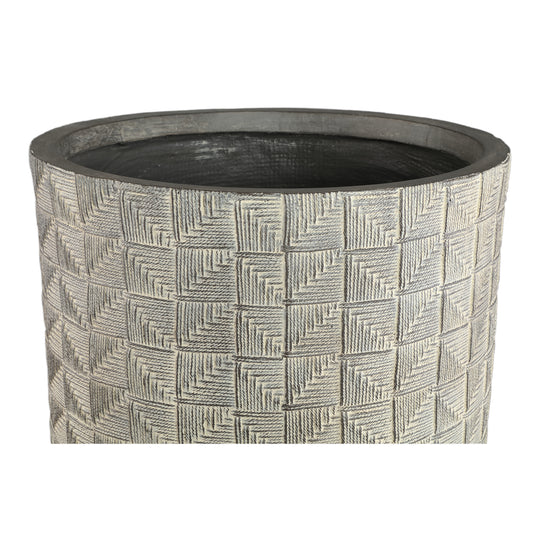 Suguna Grey Round Magnesium Pot Square High SV3