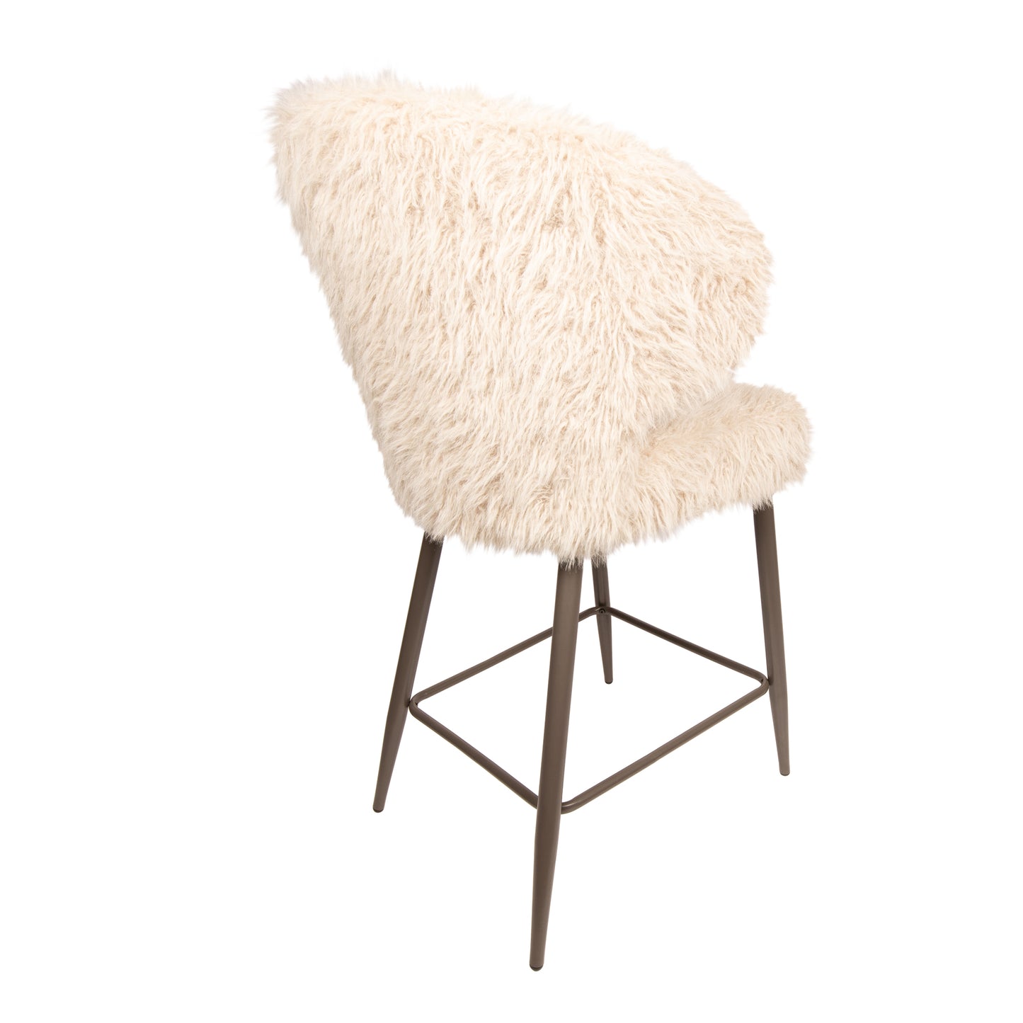 Ares Bar Chair Hair Beige (set of 2)
