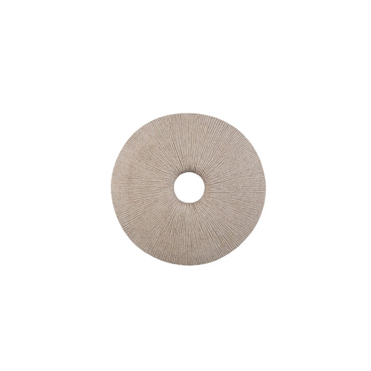 Kathelle Cream Poly Round Sandstone Wallpanel S
