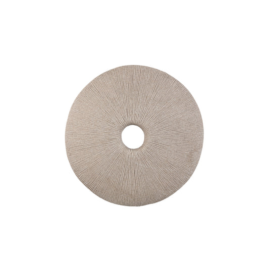 Kathelle Cream Poly Round Sandstone Wallpanel M