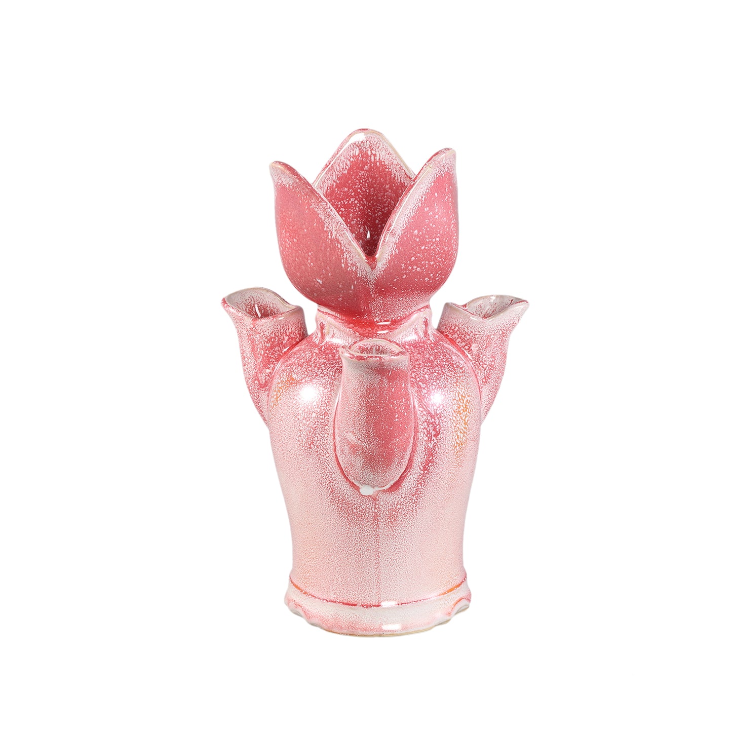 Brigittee Pink Ceramic Tulip Shape Vase M