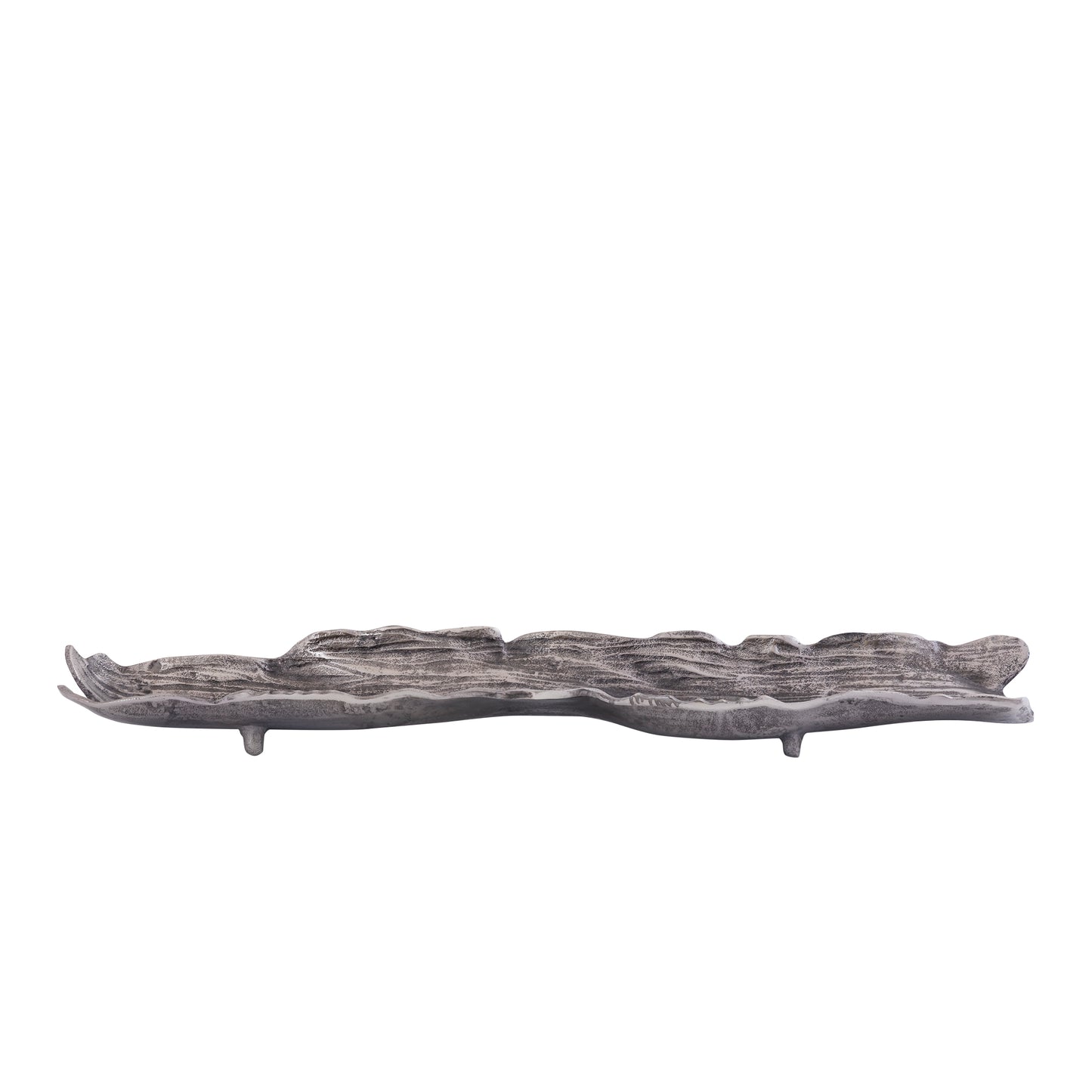 Lukne Nickle Casted Alu Wavy Bowl Rectangle L