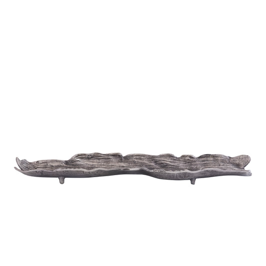 Lukne Nickle Casted Alu Wavy Bowl Rectangle L