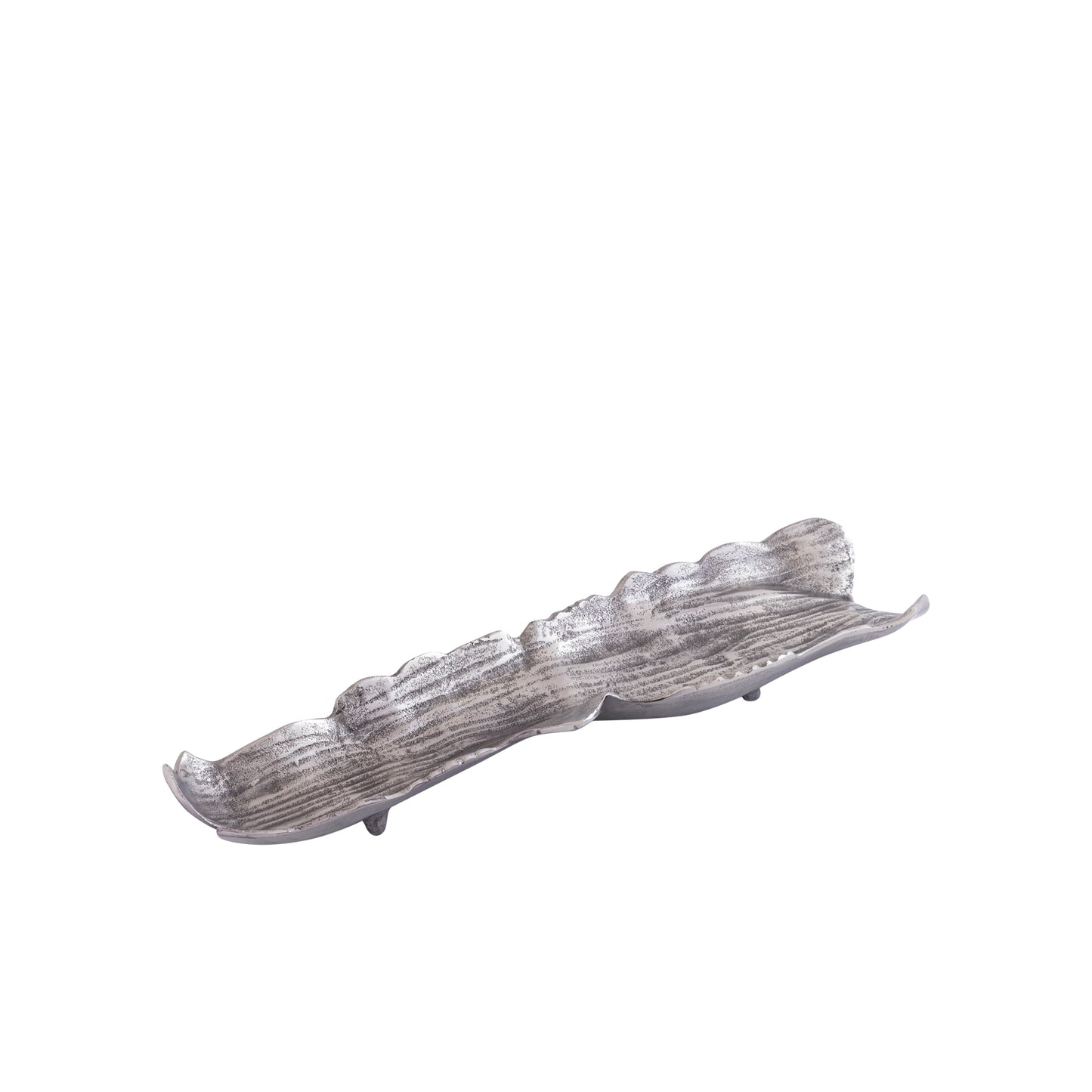 Lukne Nickle Casted Alu Wavy Bowl Rectangle S