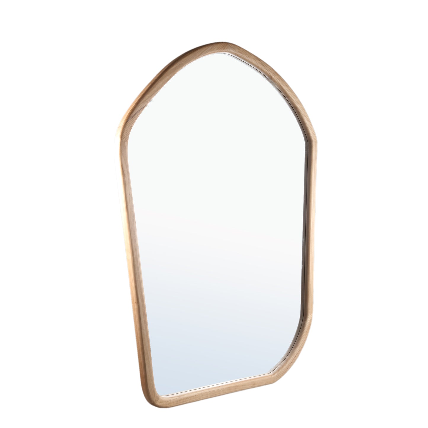 Denholm Natural Solid Wood Big Organic Mirror