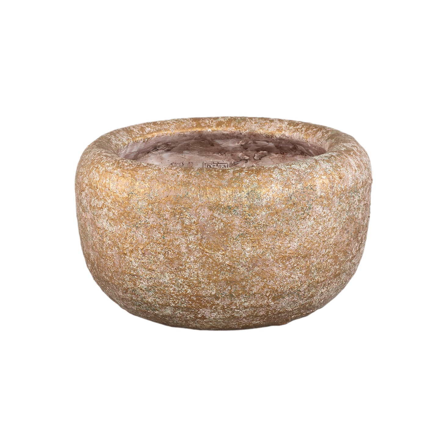 Skye-Leigh Taupe Cement Pot Round L