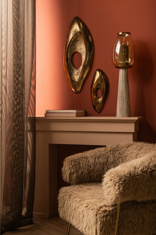 Kellaine Brass Casted Alu Wall Panel Small